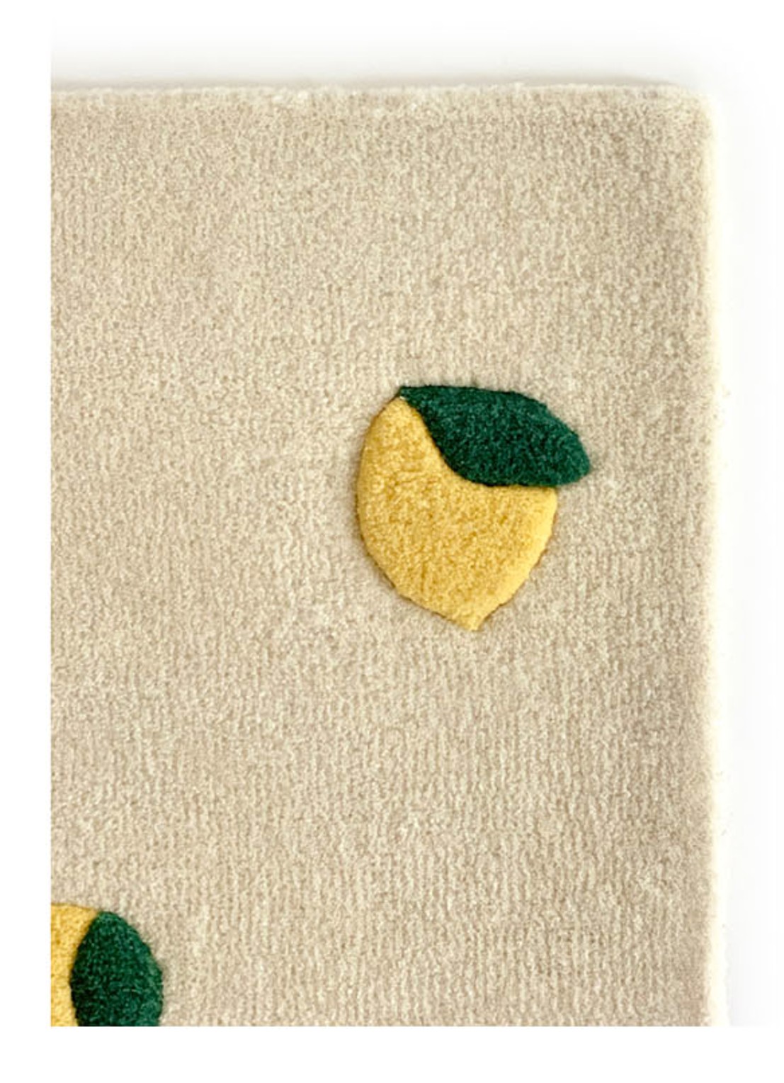 Maison Deux Lemons S vloerkleed 80 x 120 cm - detail 3 creme
