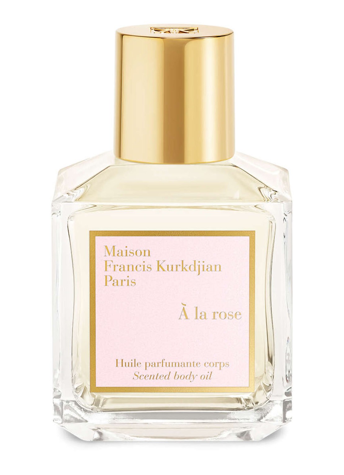 Maison Francis Kurkdjian À La Rose Scented Body Oil - huidolie - voorkant undefined