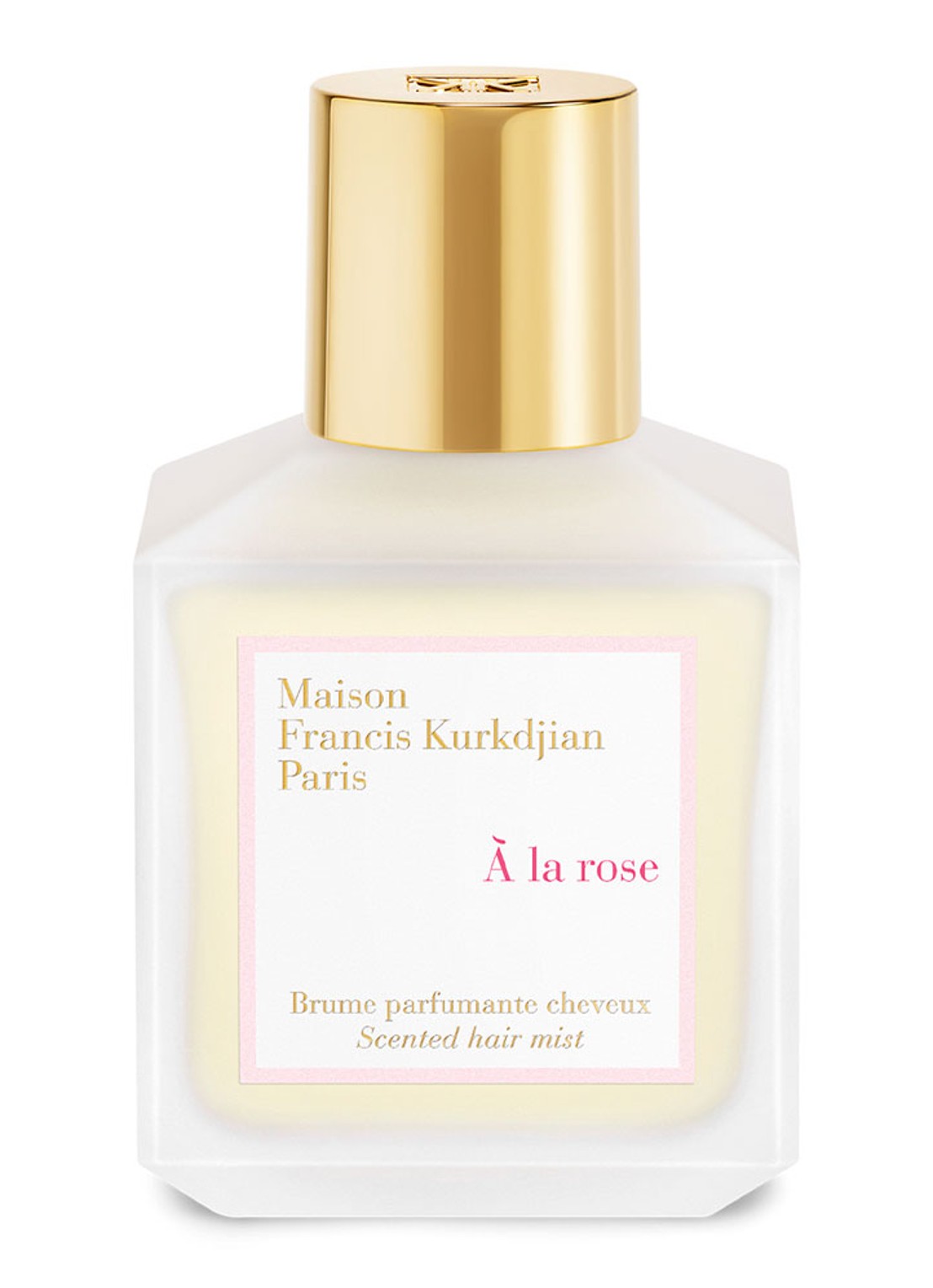 Maison Francis Kurkdjian À La Rose Scented Hair Mist - haarparfum - voorkant 2 undefined