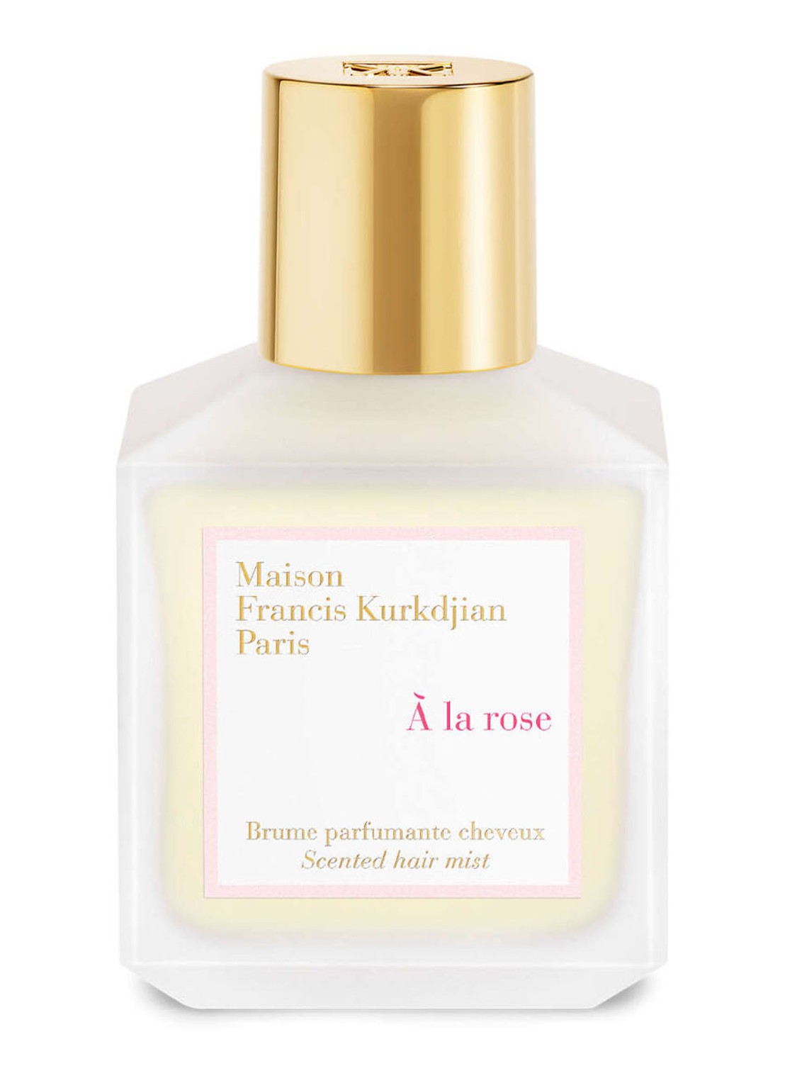 Maison Francis Kurkdjian À La Rose Scented Hair Mist - haarparfum - voorkant 3 undefined