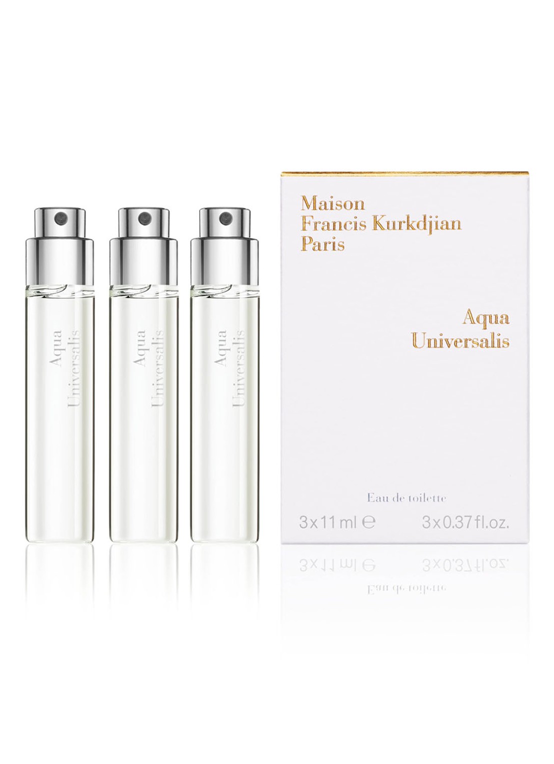 Maison Francis Kurkdjian Aqua Universalis Eau de Toilette - navulling set van 3 - voorkant 2 undefined