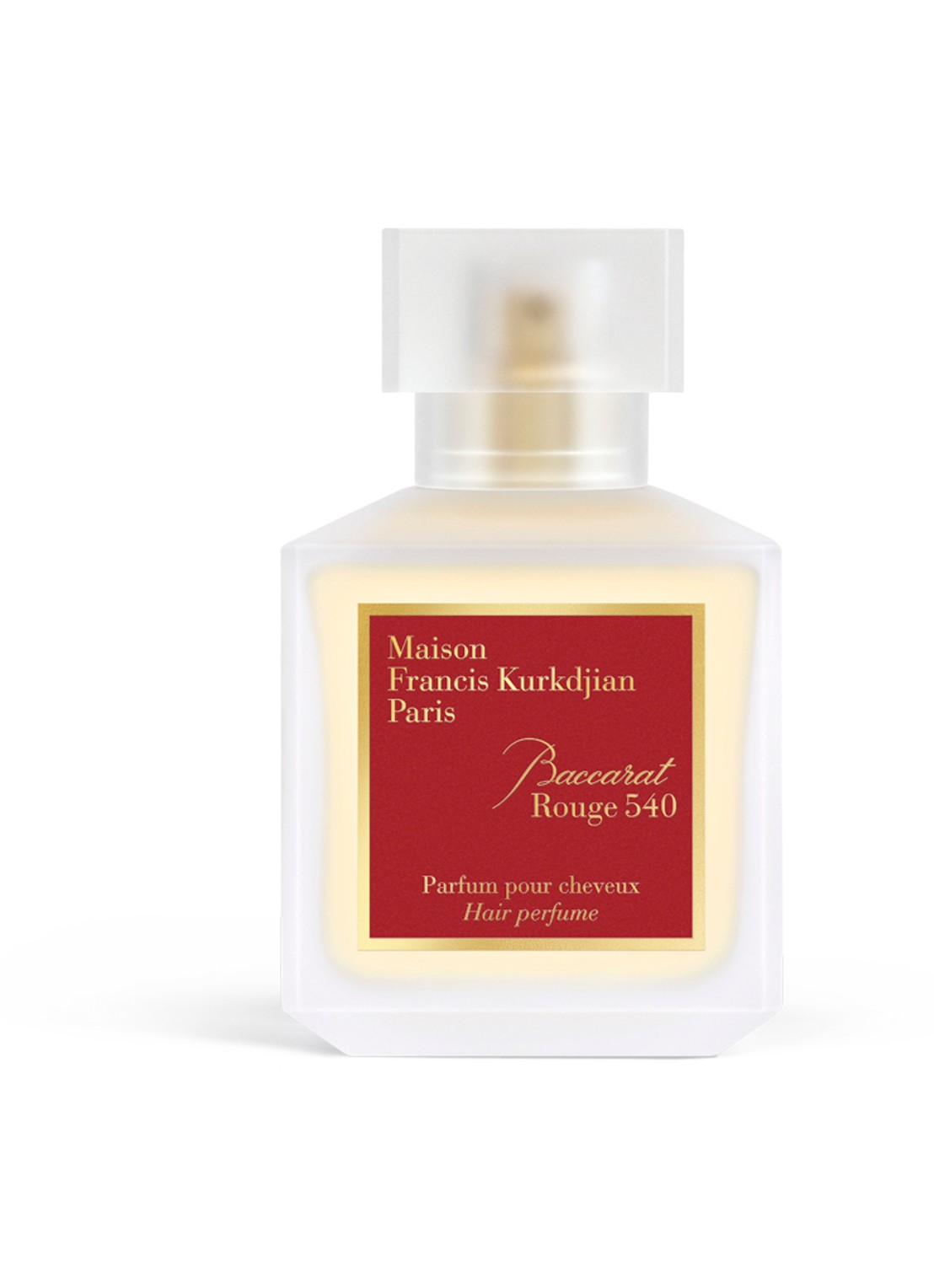 Maison Francis Kurkdjian Baccarat Rouge 540 Hair perfume - haarparfum - voorkant undefined