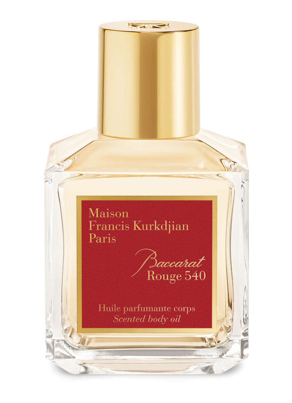 Maison Francis Kurkdjian Baccarat Rouge 540 Scented Body Oil - huidolie  - voorkant undefined
