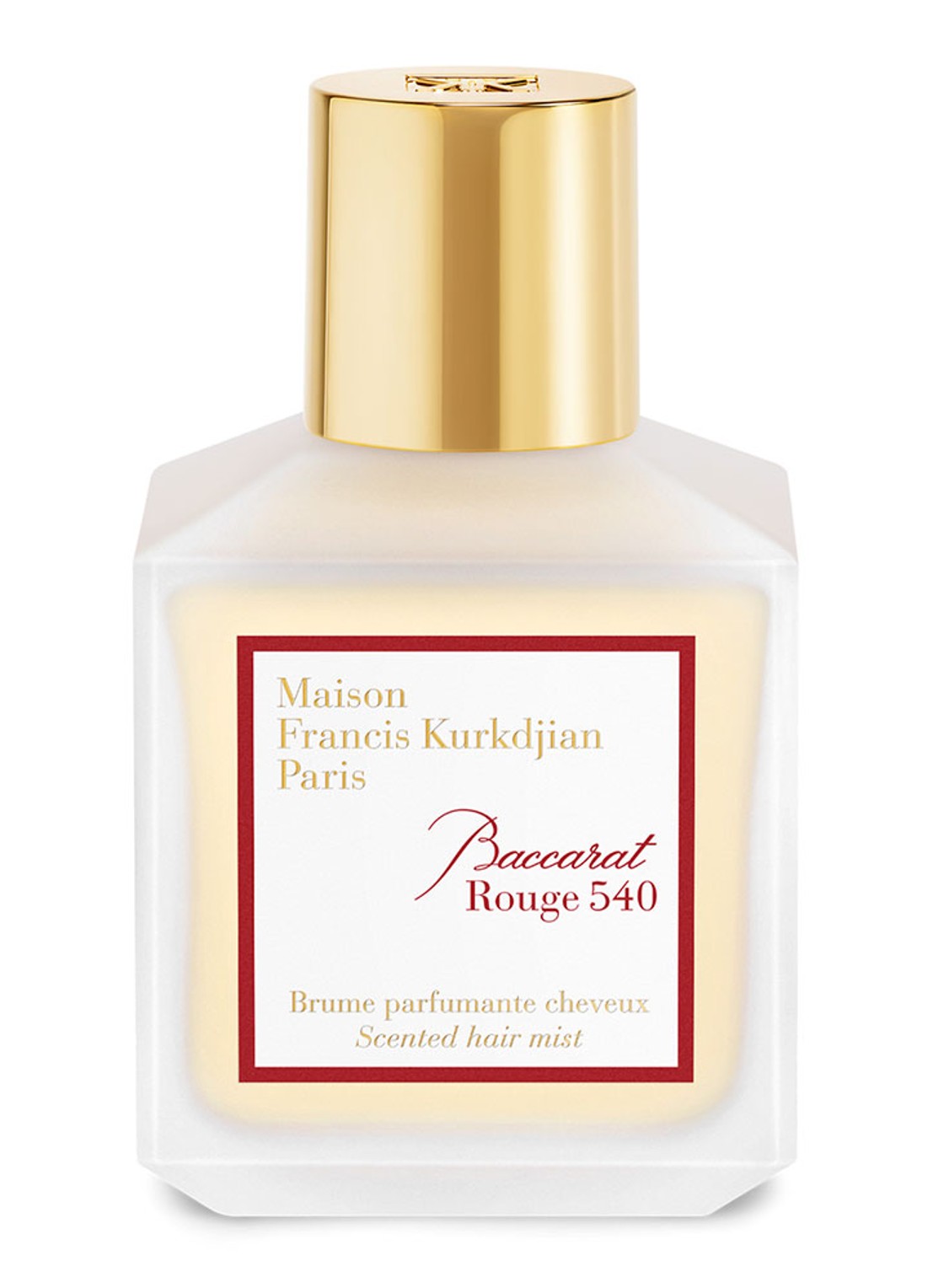 Maison Francis Kurkdjian Baccarat Rouge 540 Scented Hair Mist - haarparfum - voorkant 6 undefined