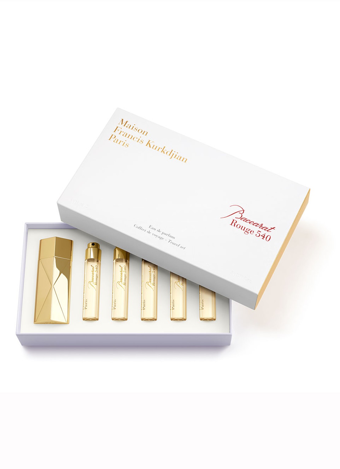 Maison Francis Kurkdjian Baccarat Rouge 540 Travel Set Eau de Parfum - parfumset - voorkant undefined