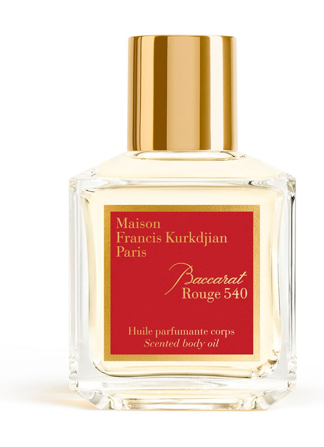 Maison Francis Kurkdjian Baccarat Rouge Scented Body Oil - huidolie - voorkant undefined