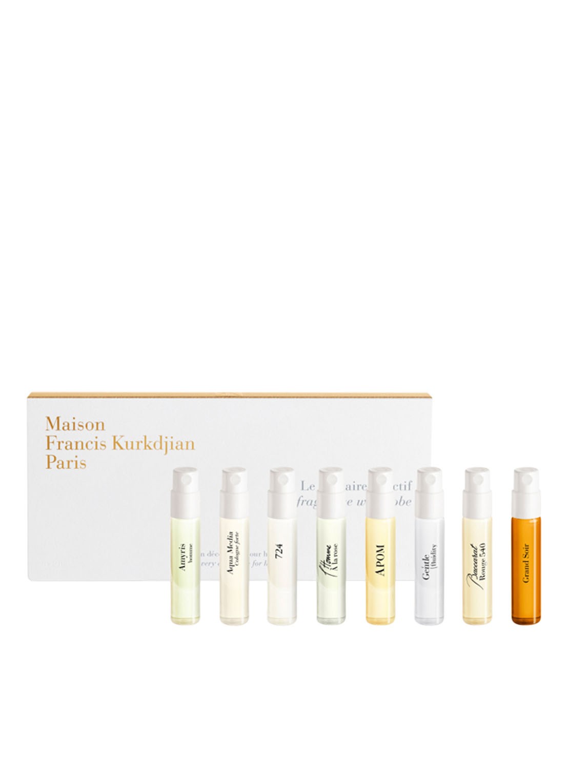 Maison Francis Kurkdjian Bulles d'Agathe Strawberry - Limited Edition huisparfum - voorkant beige