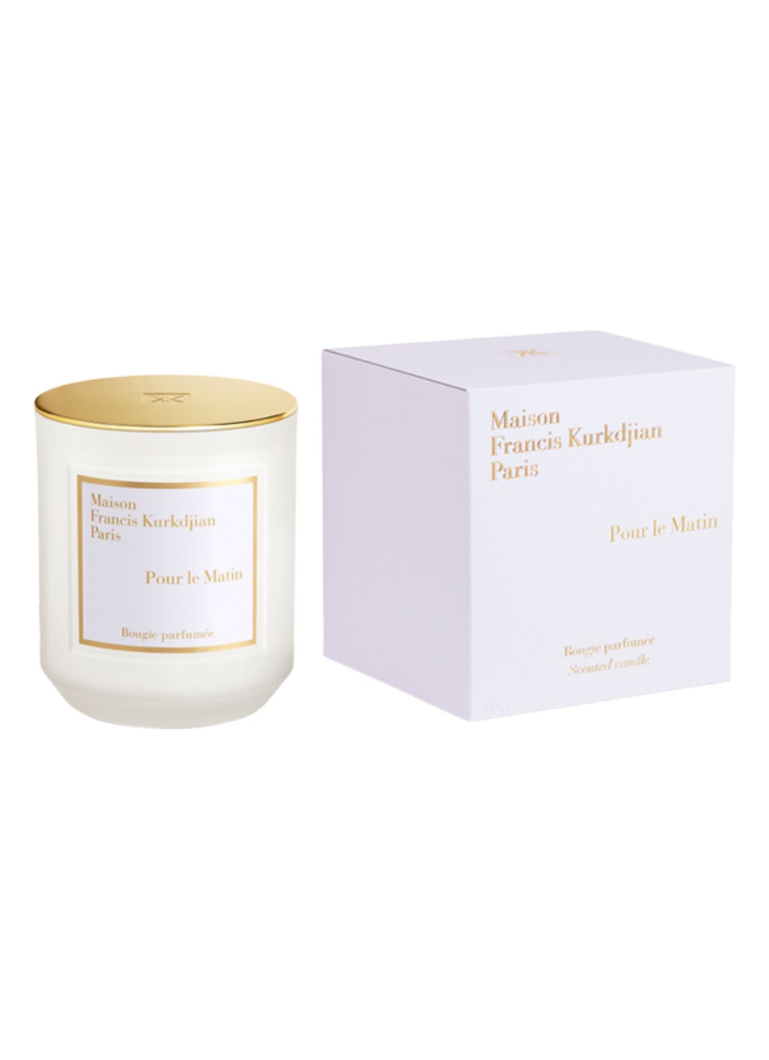 Maison Francis Kurkdjian Pour le Matin geurkaars 300 gram - voorkant 4 undefined