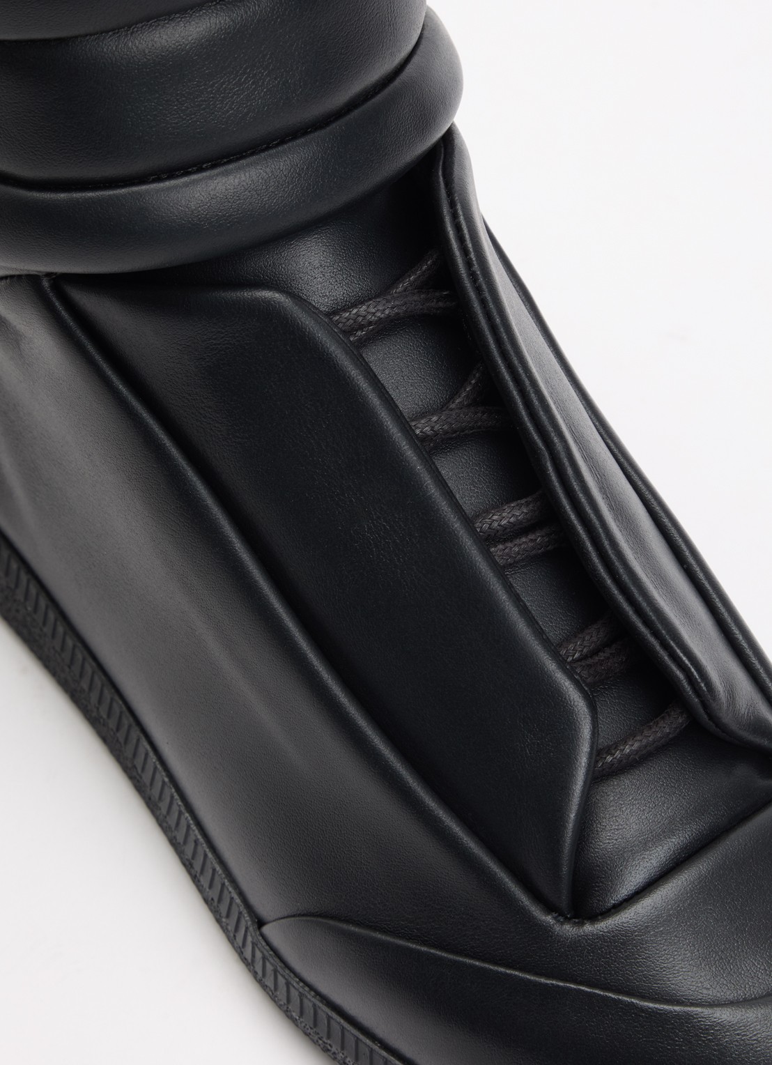 Maison Margiela Future sneaker van kalfsleer - detail 5 zwart