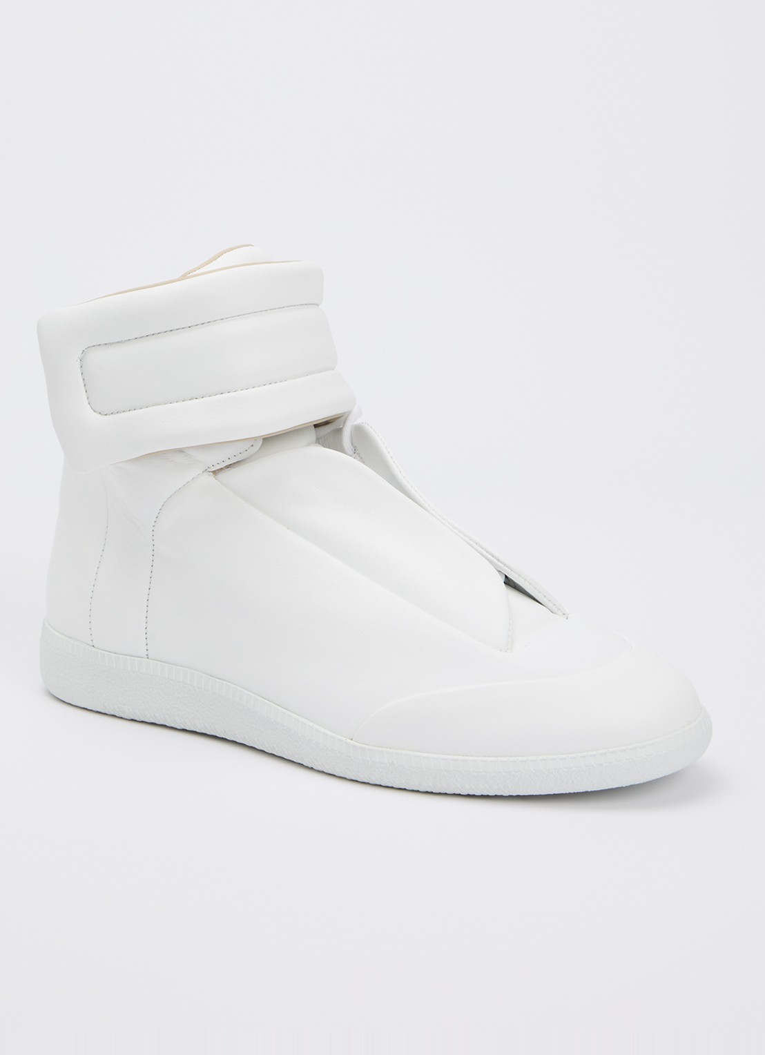Maison Margiela Future sneaker van kalfsleer - voorkant 5 wit