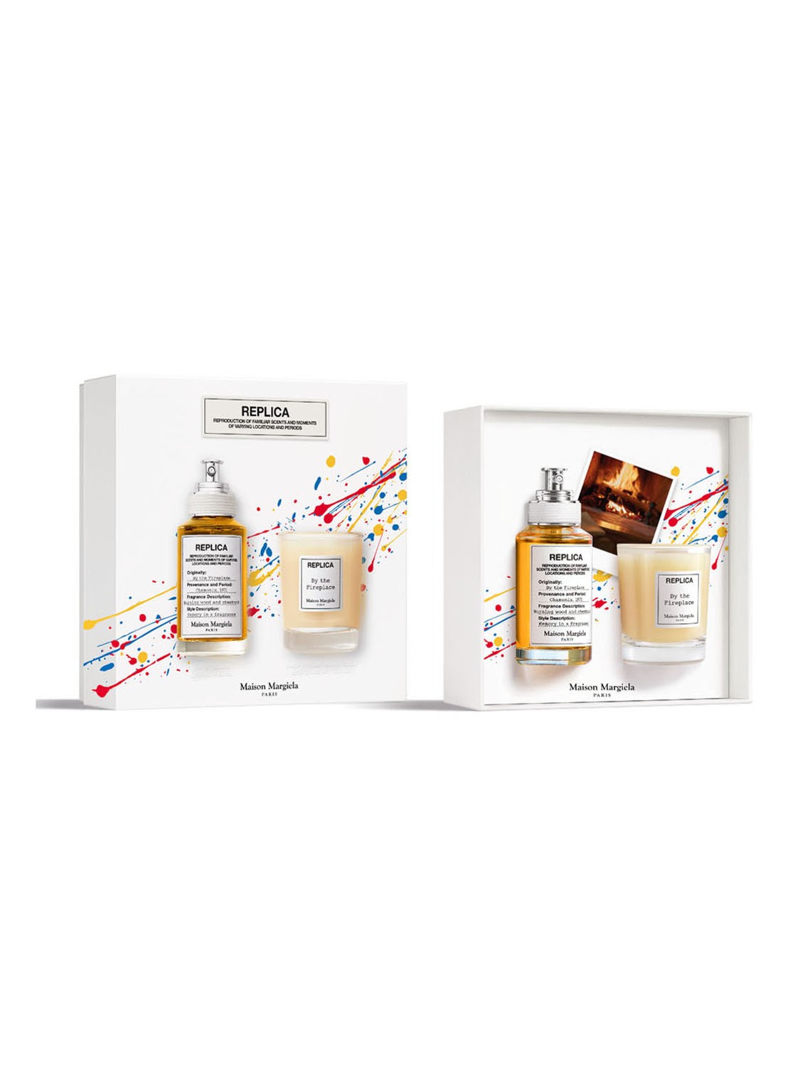 Maison Margiela REPLICA - By The Fireplace - Limited Edition parfumset - voorkant undefined