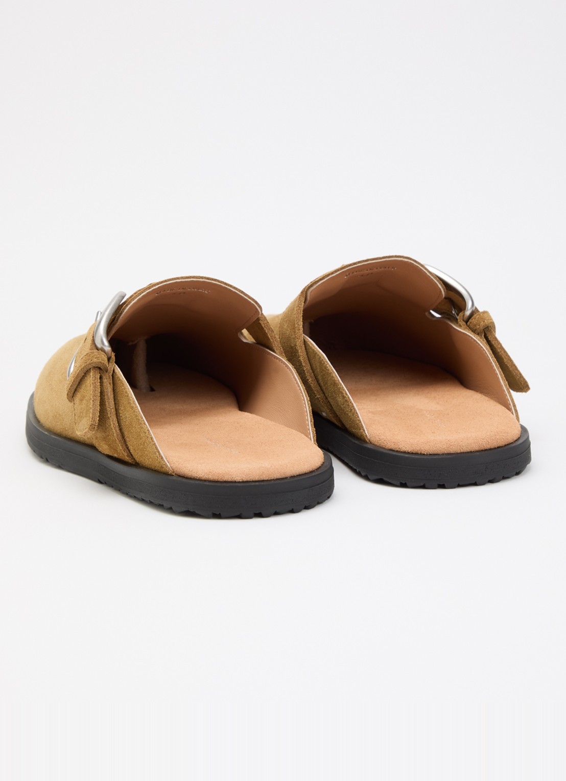 Maison Margiela Tabi muiltje van suède - achterkant 5 beige