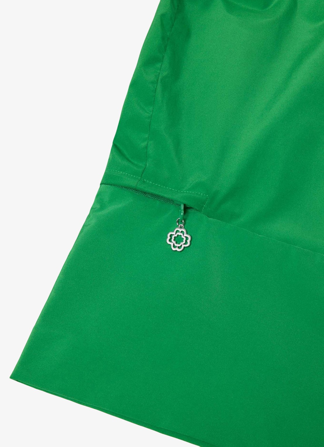 Maje Afneembare capuchon met logo - detail 4 groen