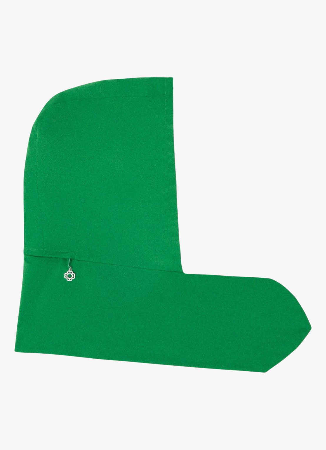 Maje Afneembare capuchon met logo - voorkant 6 groen
