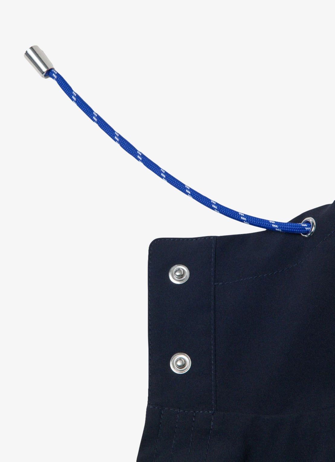 Maje Afneembare waterproof capuchon - detail 8 donkerblauw