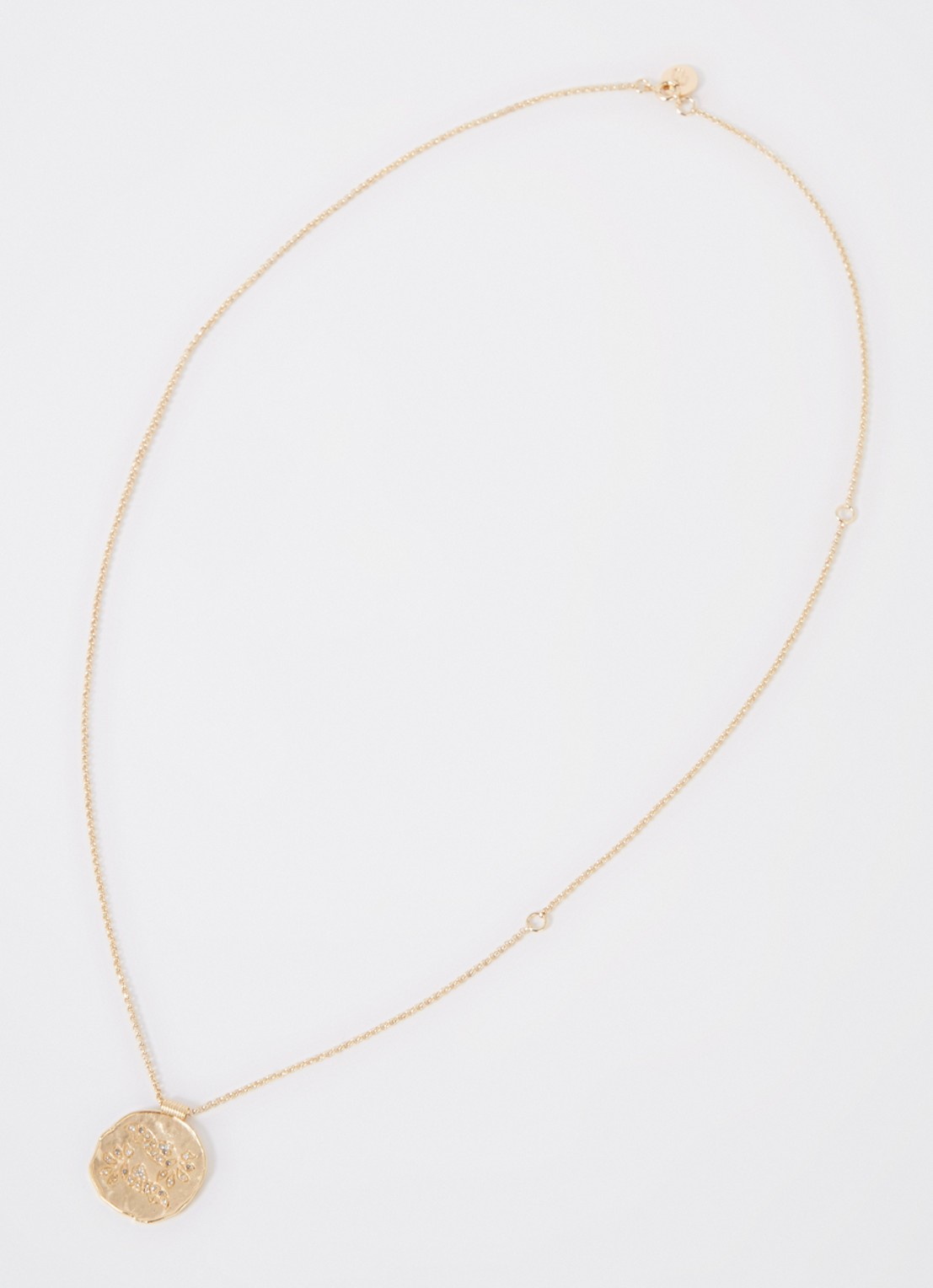 Maje Astro ketting met hanger - detail 7 goud