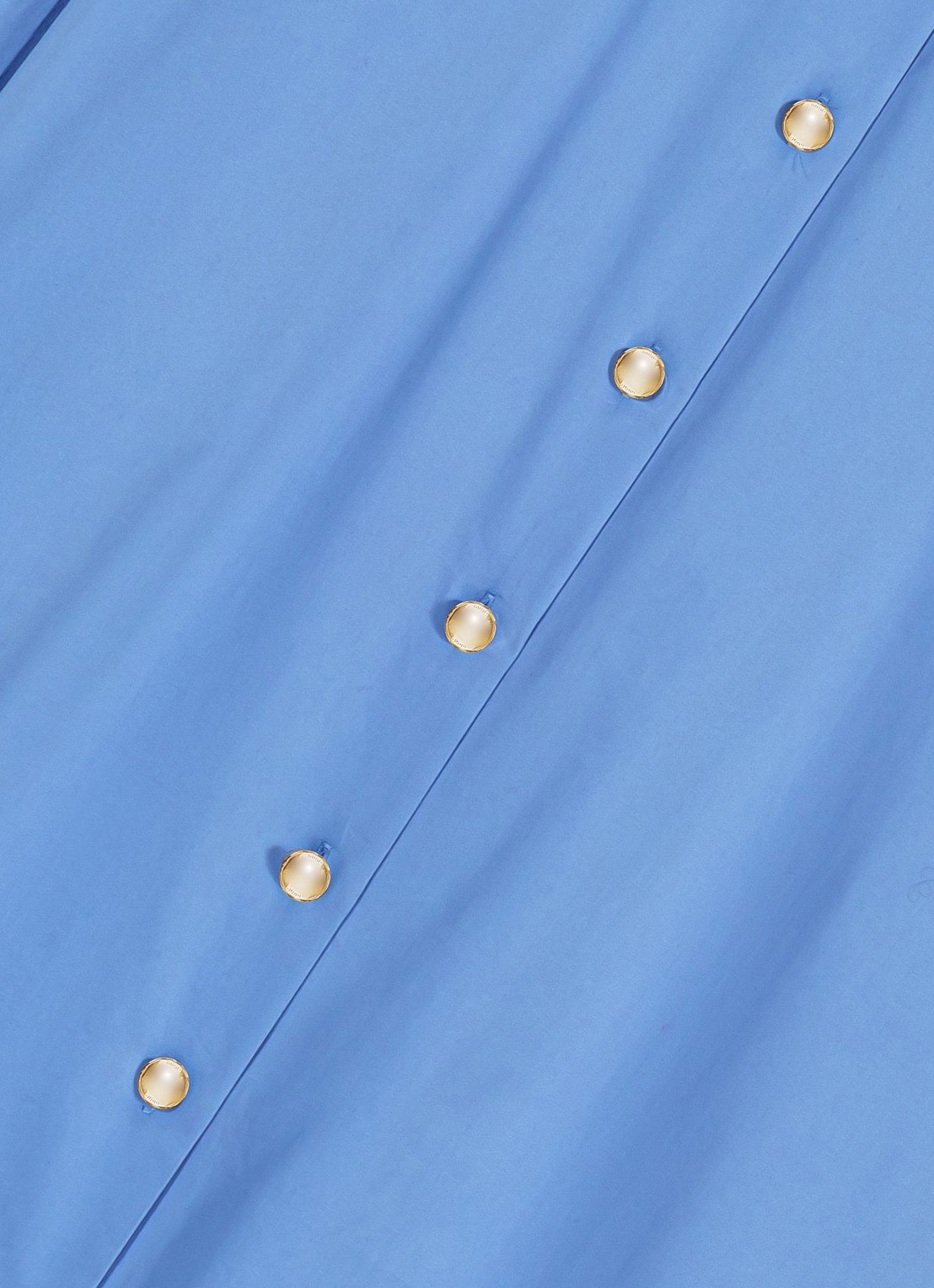 Maje Blouse met afneembare sjaalkraag - detail 7 blauw