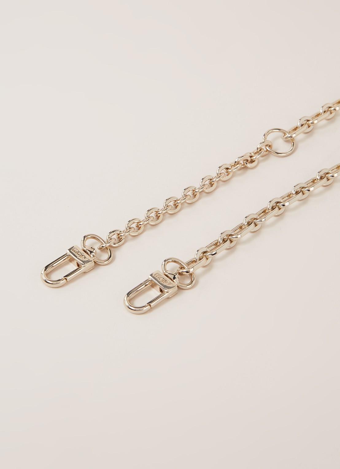 Maje Chaingo schouderriem met schakels  - detail 3 goud