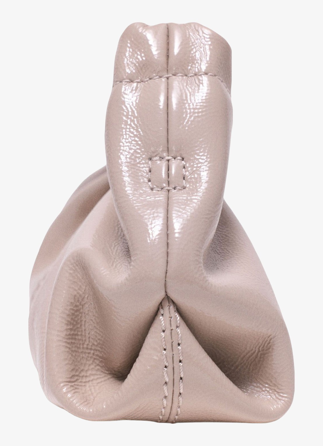 Maje Clutch van lakleer - detail 6 beige