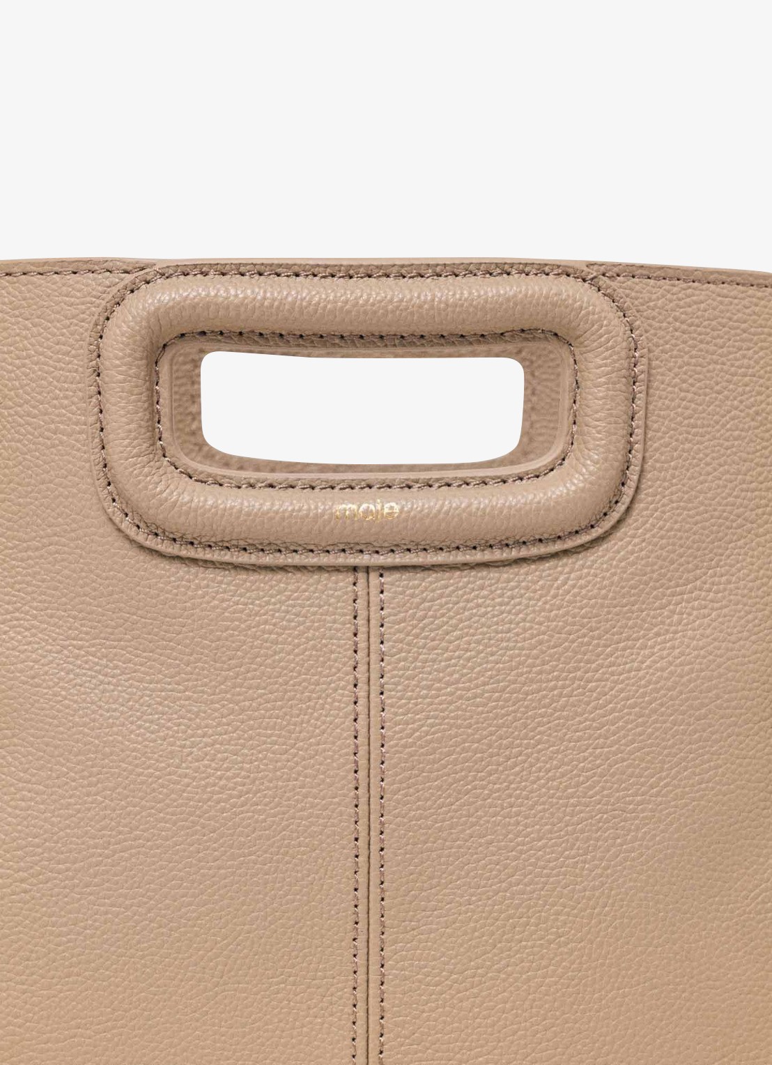 Maje Crossbodytas met franjes - detail 3 beige