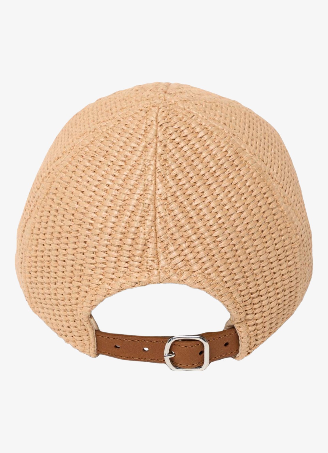 Maje Ecapraf pet met gevlochten detail  - achterkant 7 beige