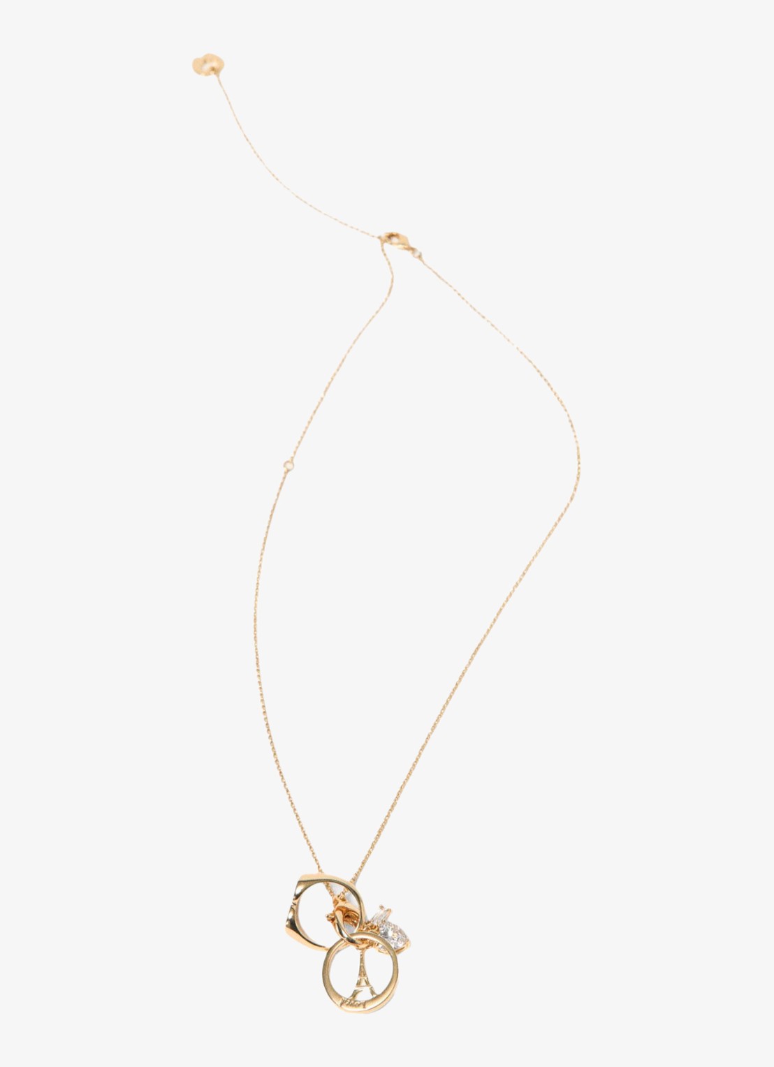 Maje Ketting met hanger - detail goud