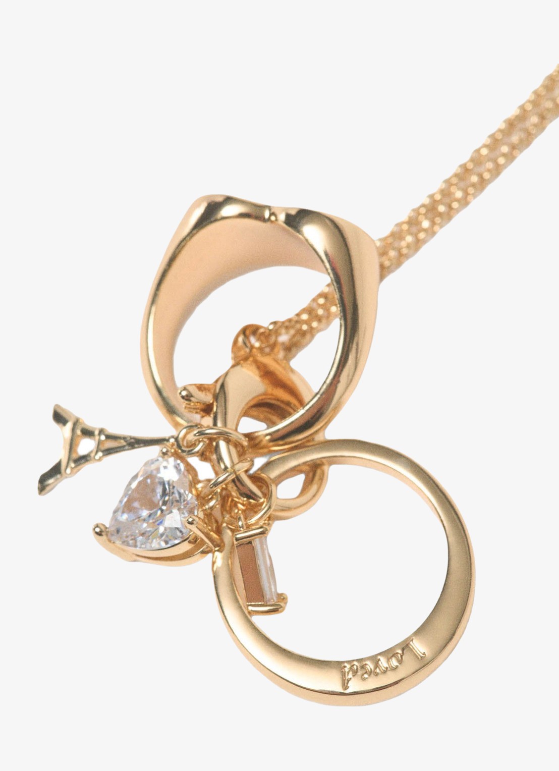 Maje Ketting met hanger - detail 2 goud