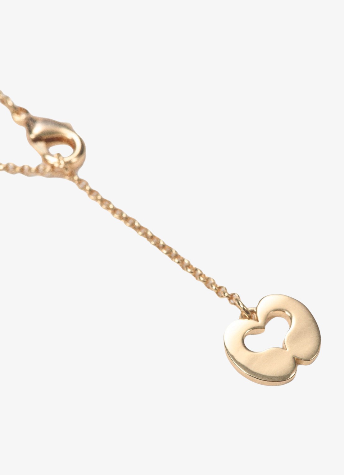 Maje Ketting met zirkonia - detail 4 goud