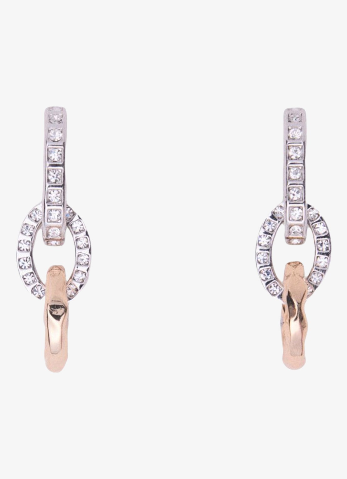 Maje Oorhangers met zirkonia - voorkant 4 multicolor