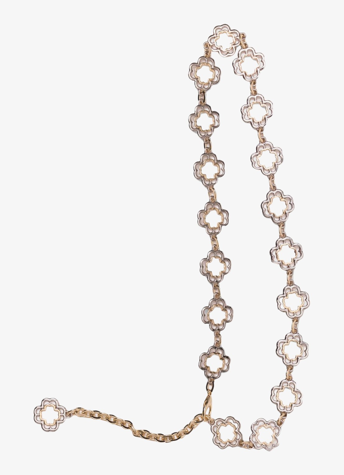 Maje Riem met logo - detail goud