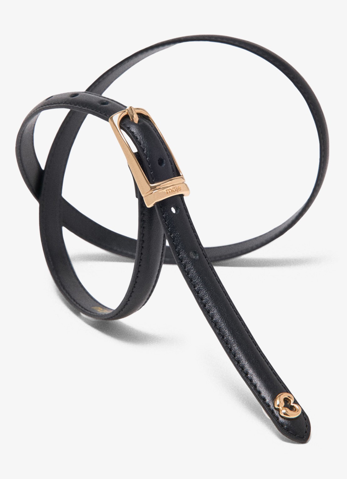 Maje Riem van koeienleer - detail 5 jeans