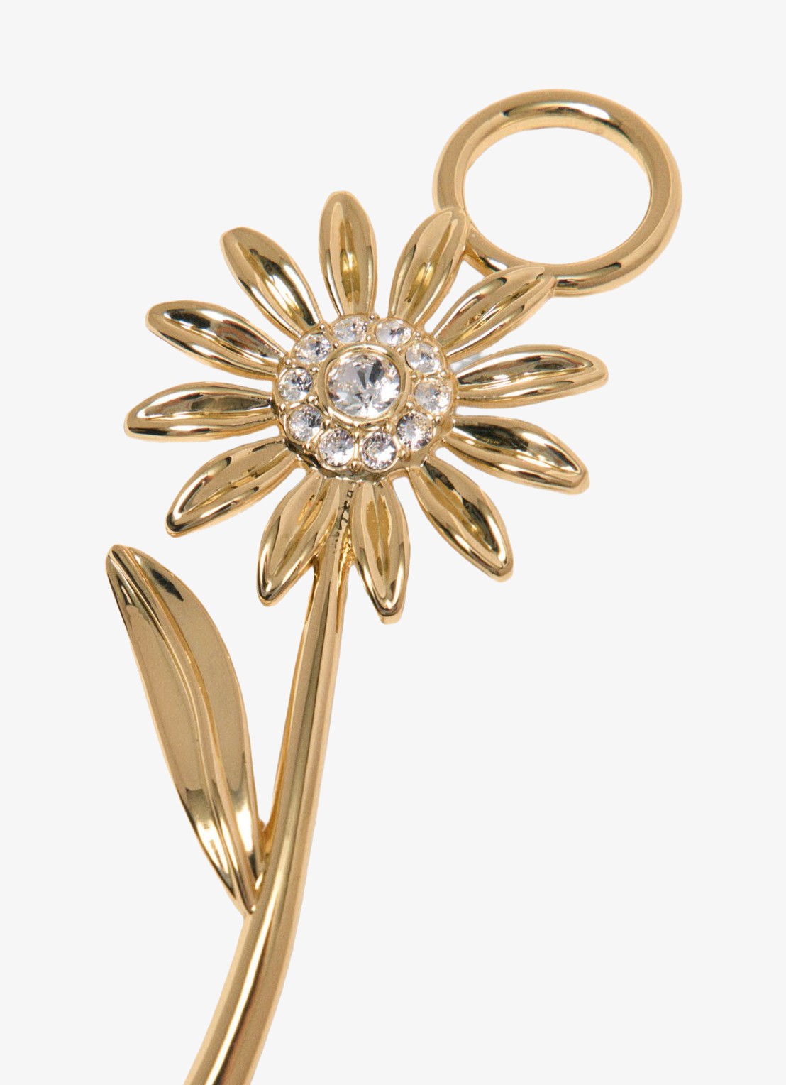Maje Riem van leer met strass - detail 3 jeans