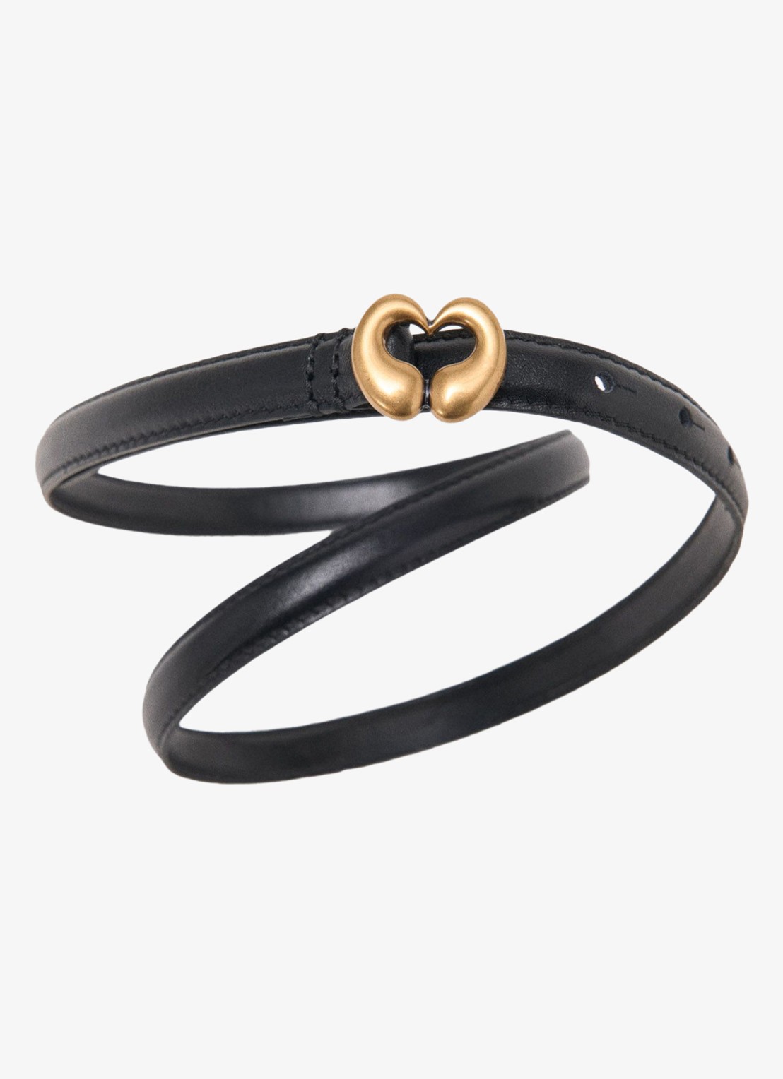 Maje Riem van leer - detail 5 jeans