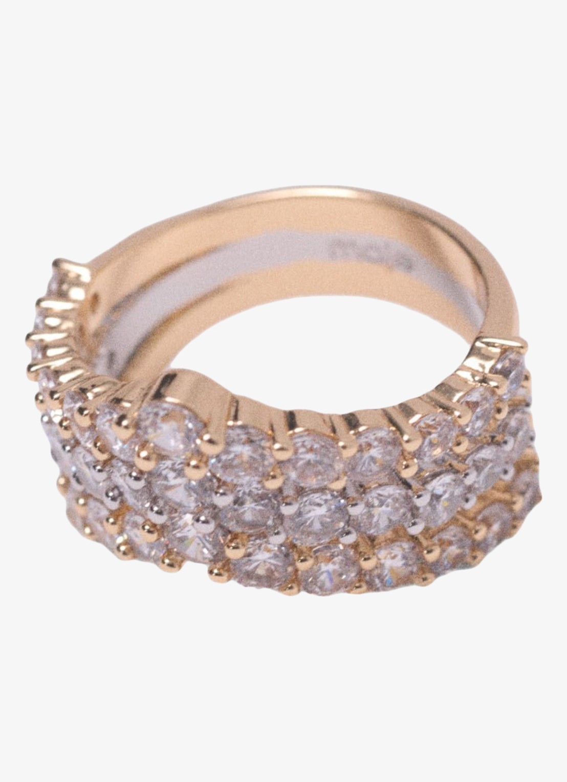 Maje Ring met zirkonia - detail 5 goud