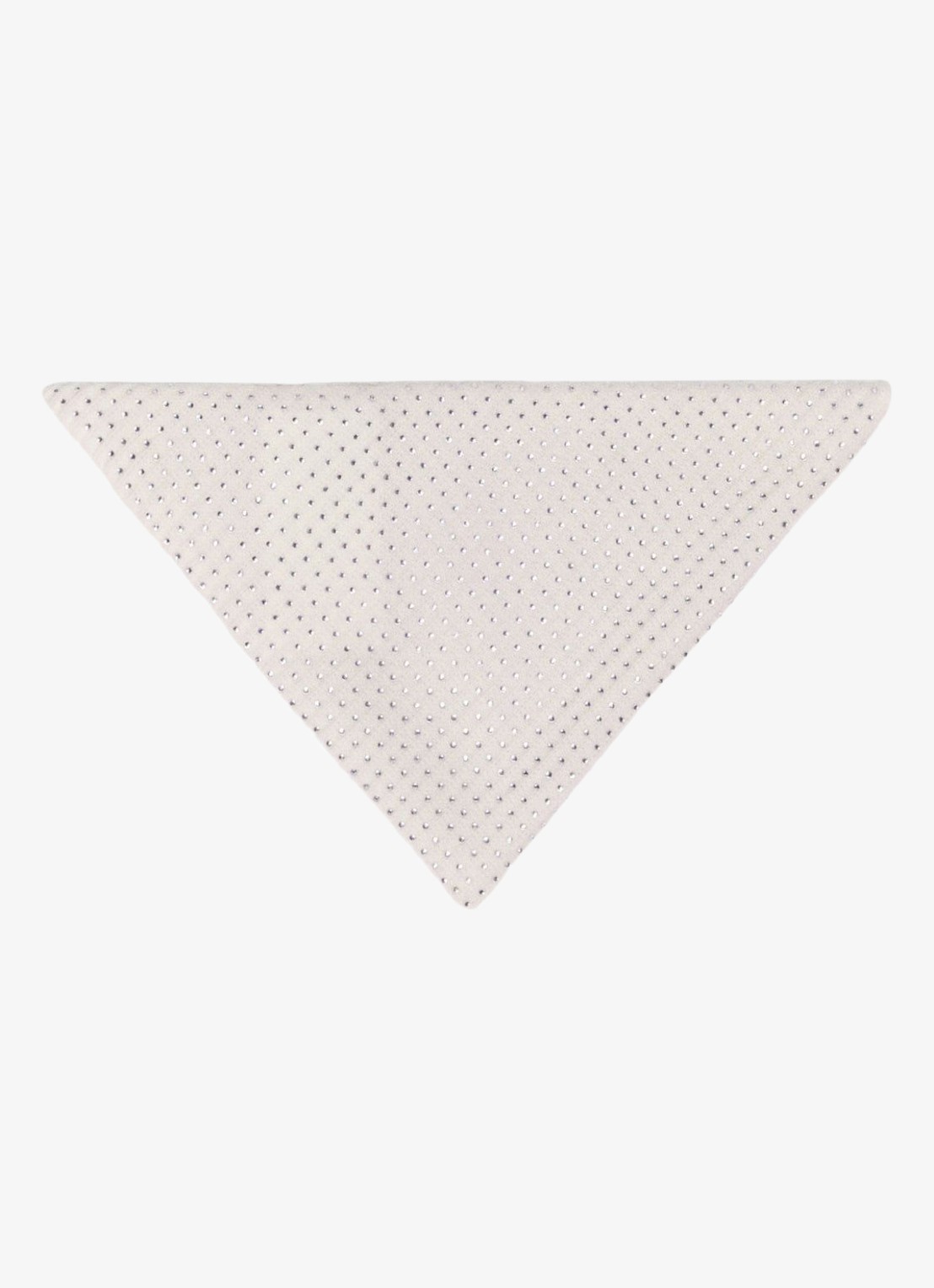 Maje Sjaal van wol met strass - voorkant beige