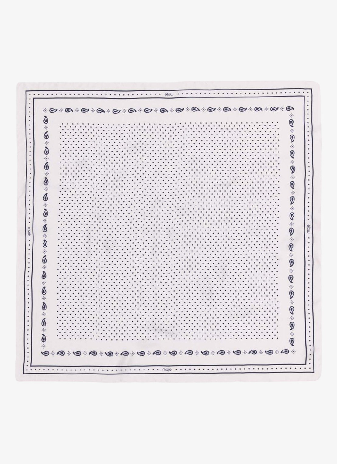 Maje Sjaal van zijde - voorkant 5 beige