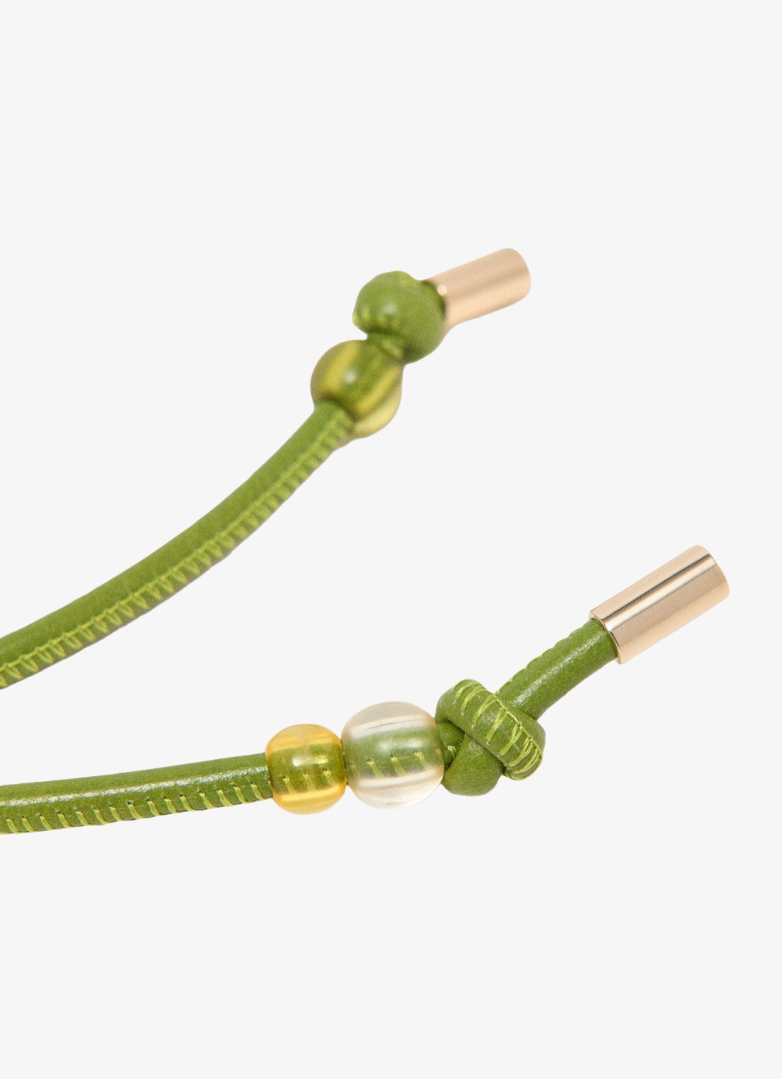 Maje Tasbedel met logo - detail 4 groen