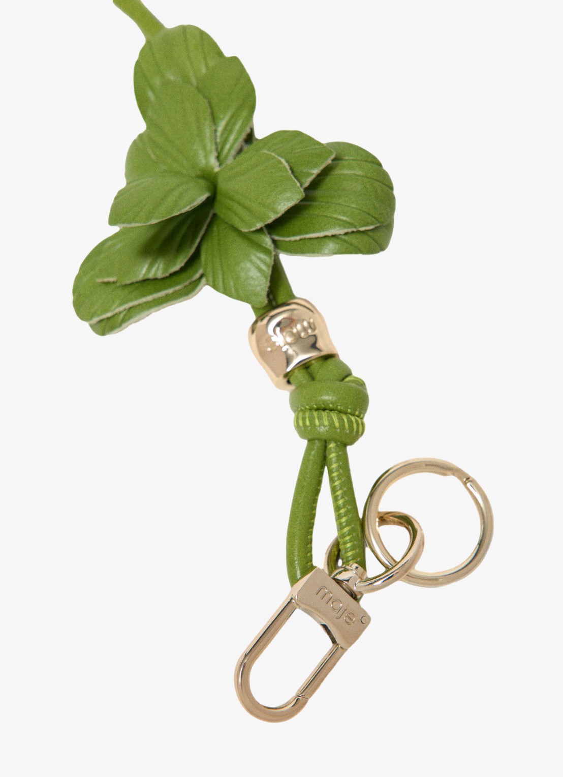 Maje Tasbedel met logo - detail 6 groen
