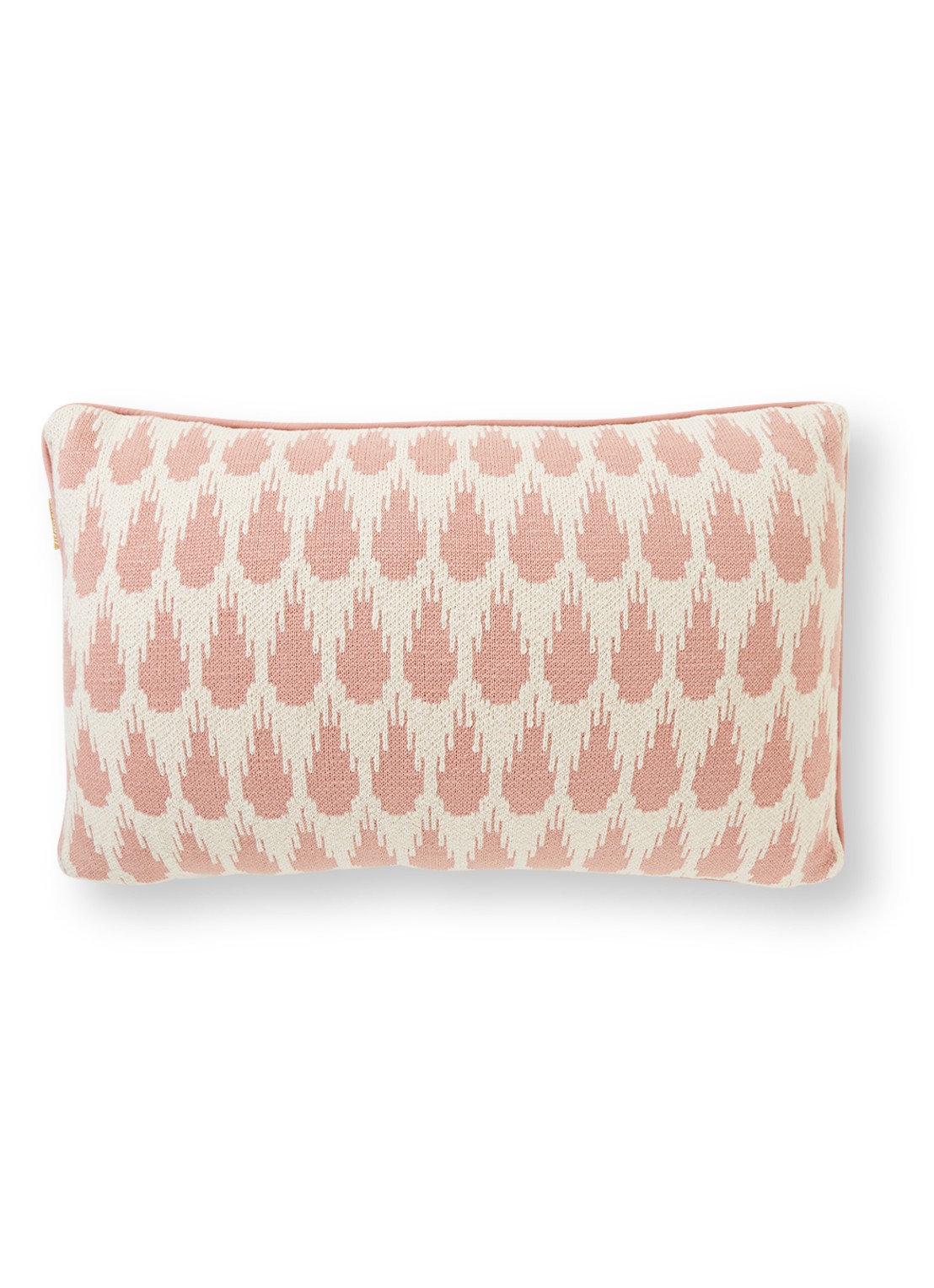 Malagoon Botanic sierkussen 35 x 60 cm - voorkant roze