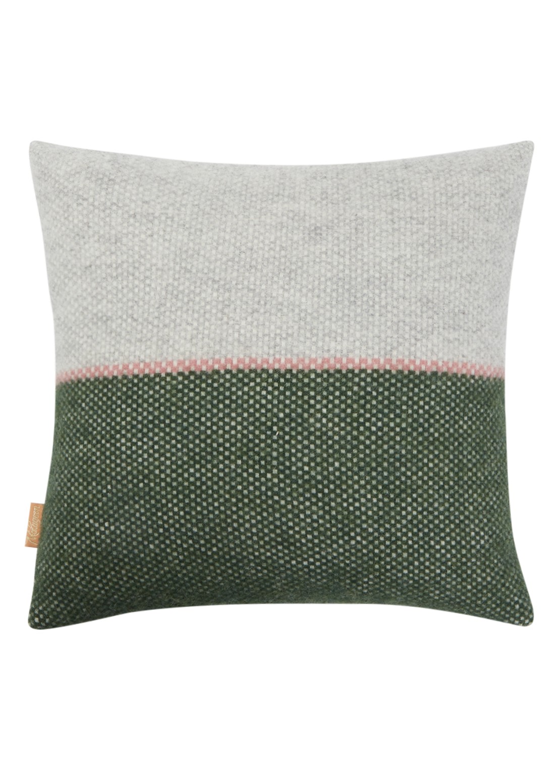 Malagoon Festivity sierkussen 45 x 45 cm - voorkant 3 groen