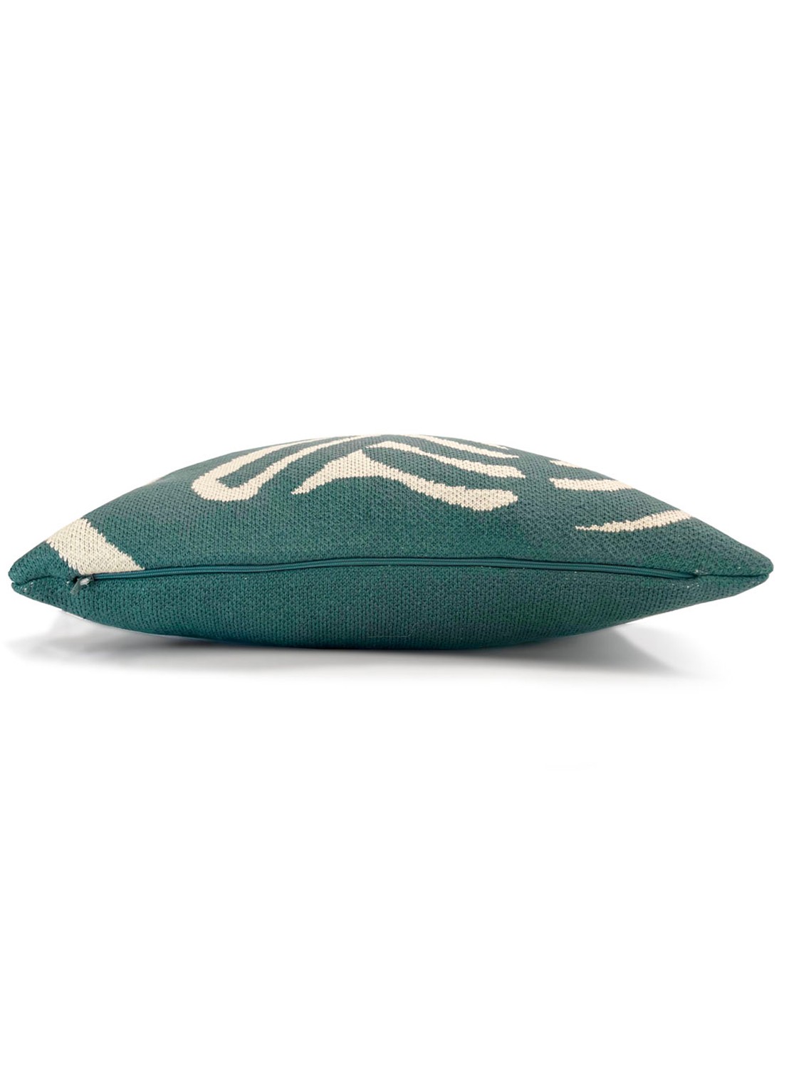 Malagoon Floral Victory sierkussen 50 x 50 cm - achterkant groen