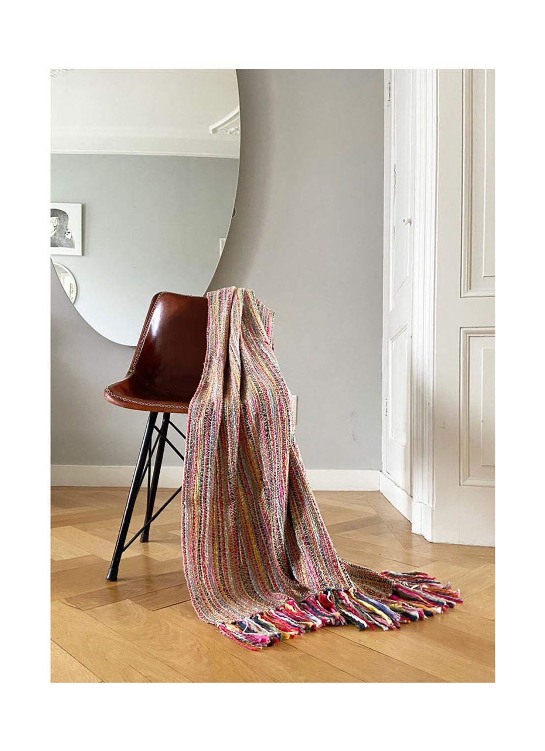 Malagoon Fun plaid 125 x 150 cm - voorkant 4 multicolor