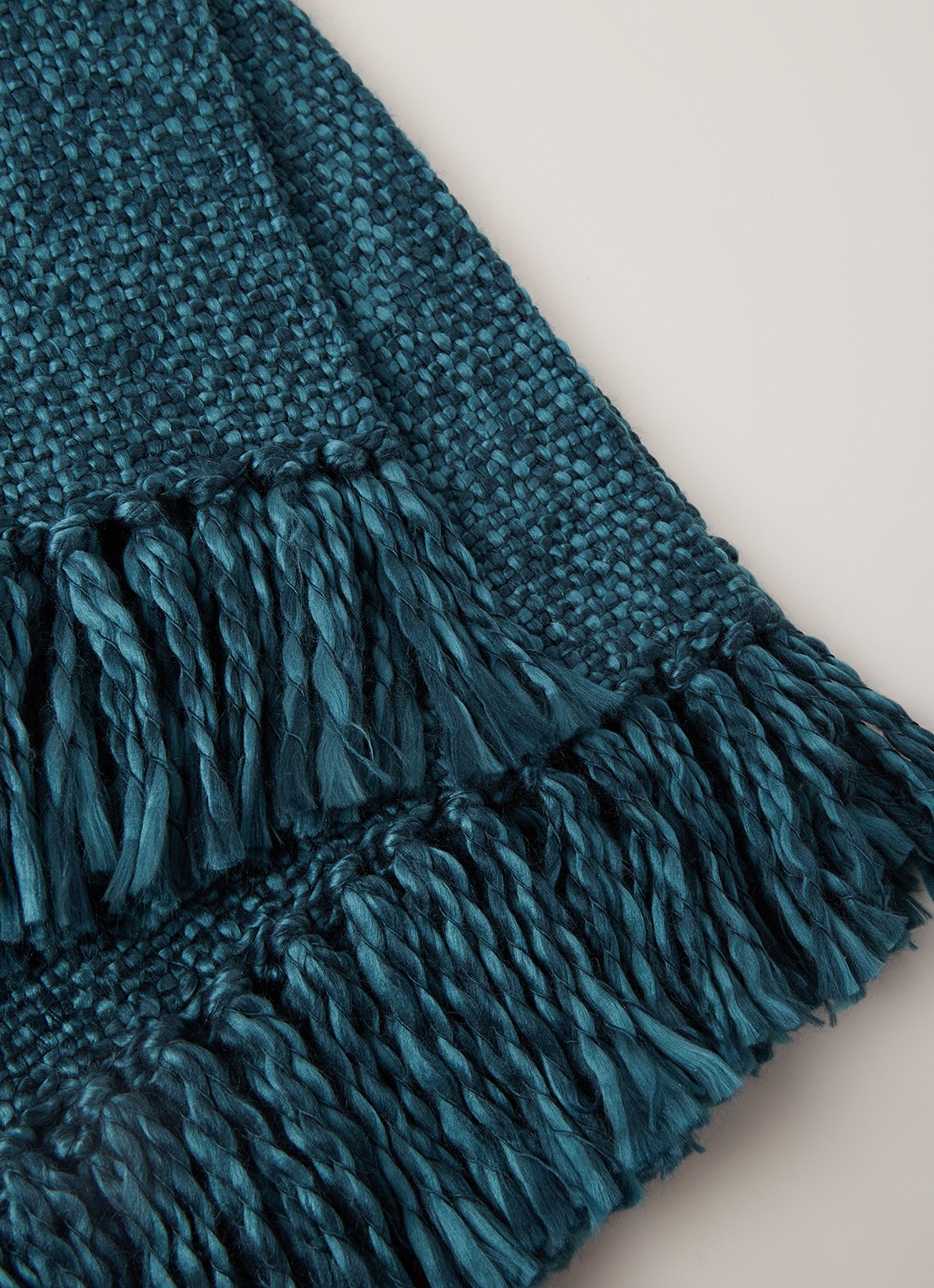 Malagoon Marble plaid 125 x 150 cm - detail 3 turquoise