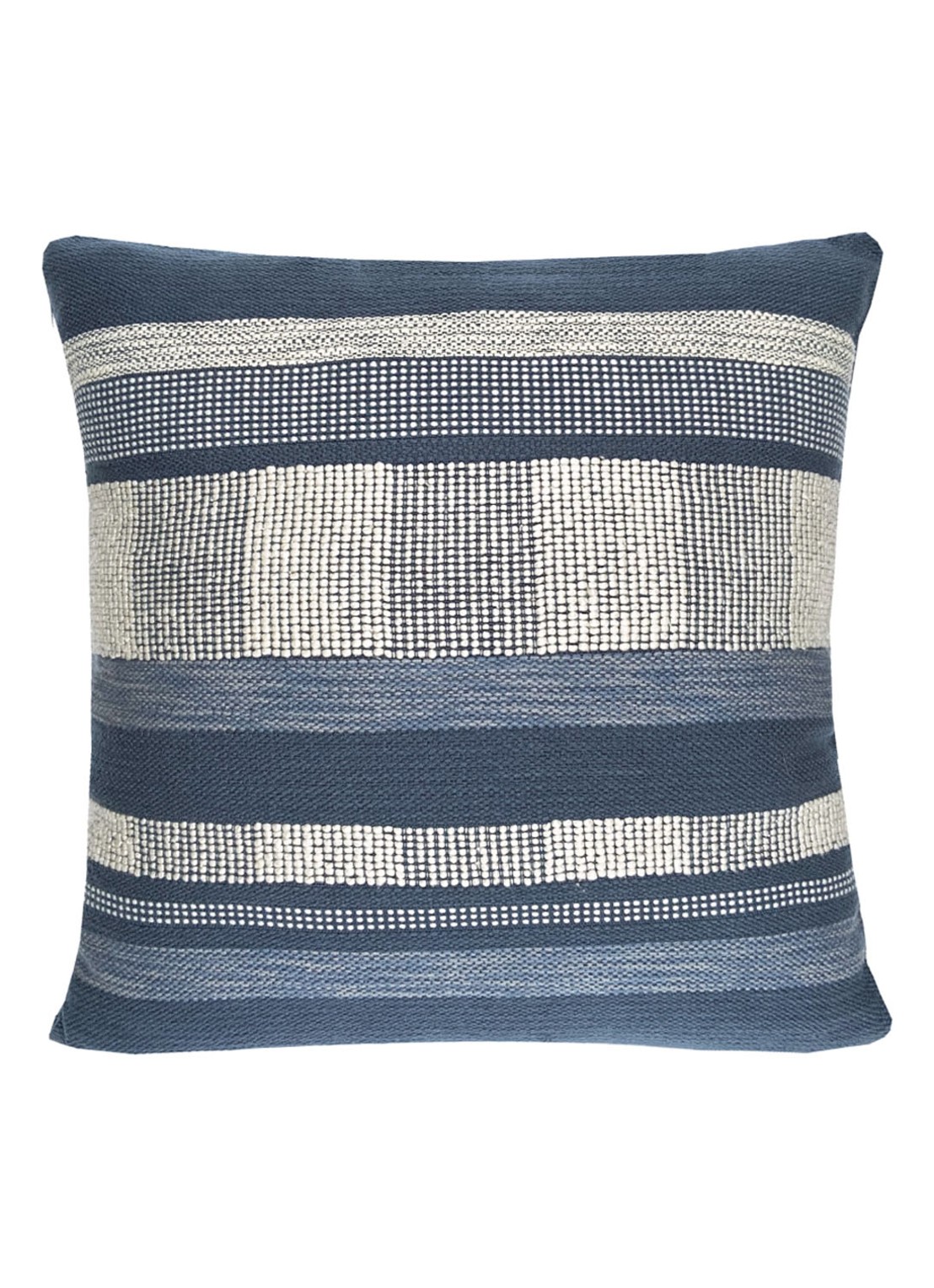 Malagoon Midnight sierkussen 50 x 50 cm - voorkant 2 blauw