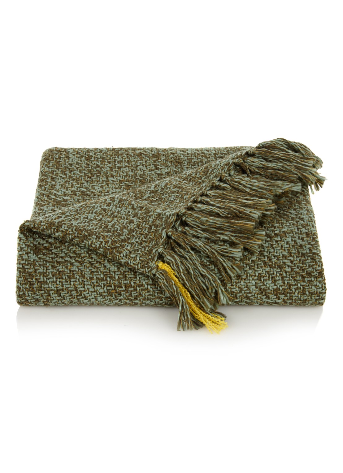 Malagoon Olive plaid  - voorkant olijfgroen
