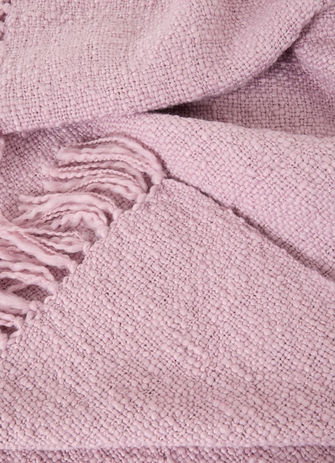 Malagoon Plaid 125 x 150 cm - detail lila