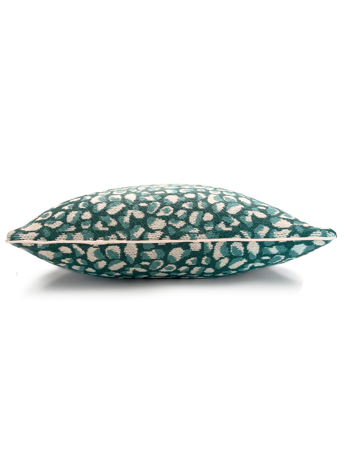 Malagoon Primitive Dot sierkussen 50 x 50 cm - achterkant 3 groen