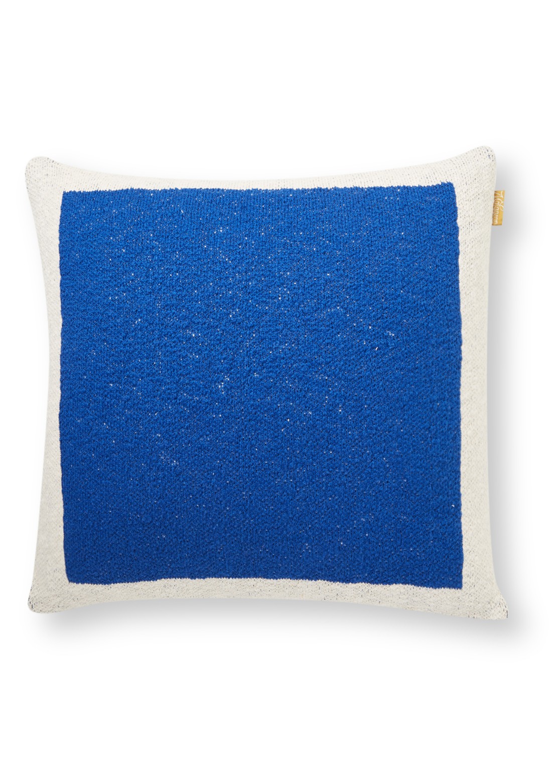Malagoon Solid Poster sierkussen 50 x 50 cm - voorkant royalblauw