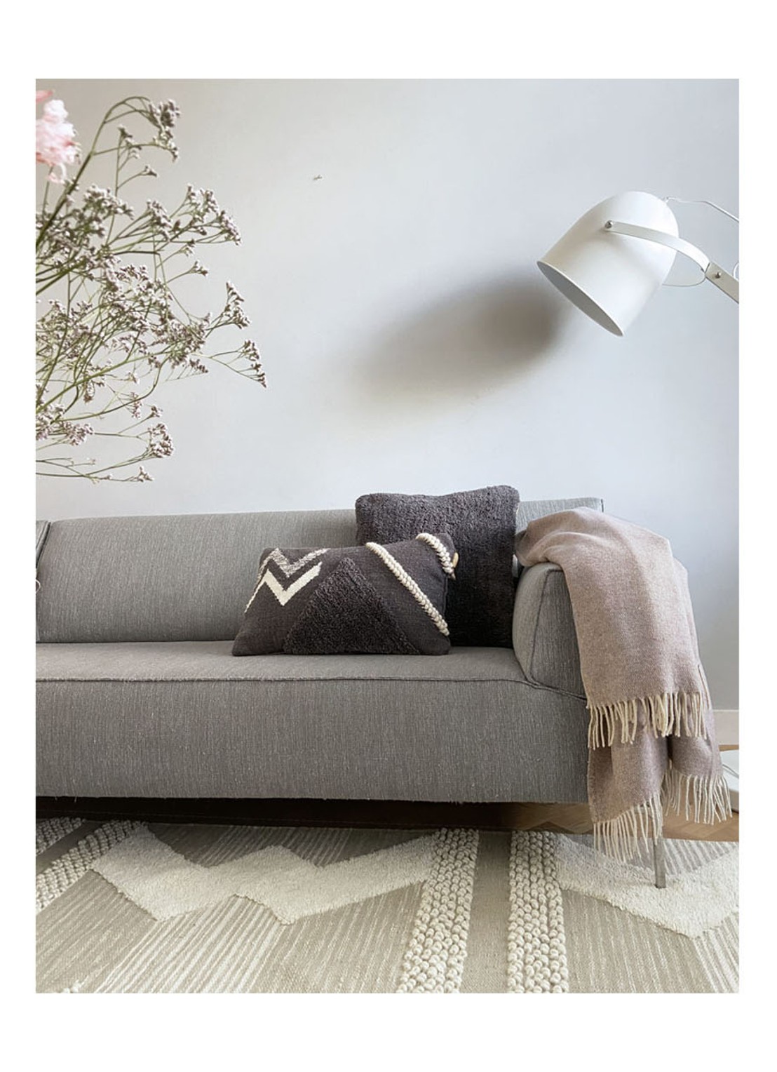 Malagoon Treasure vloerkleed 260 x 160 cm - detail 3 zand