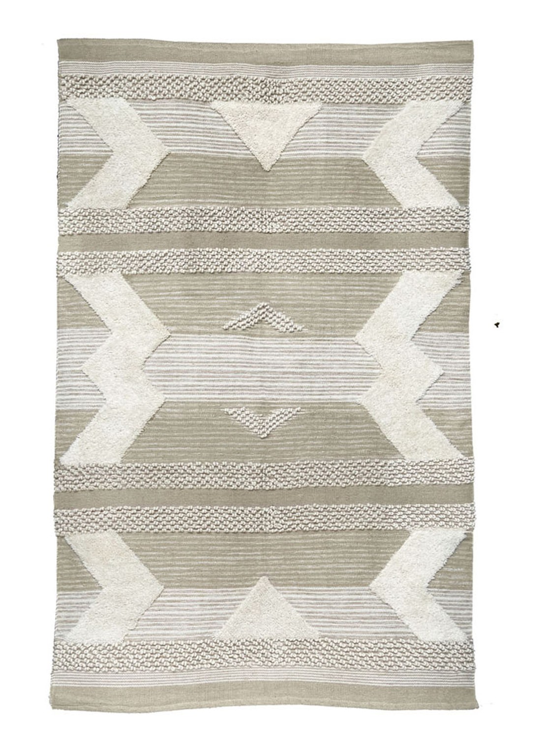 Malagoon Treasure vloerkleed 260 x 160 cm - voorkant zand